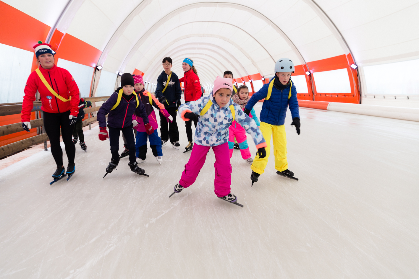 Duosport-Schaatsbaan Rotterdam kinderfeestje
